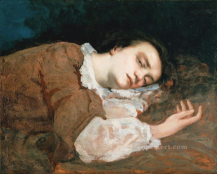 Study for Les Demoiselles des bords de la Seine Ete Realist Realism painter Gustave Courbet Oil Paintings